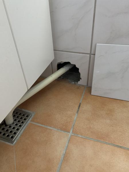 Installation af toilet og reparation af rør