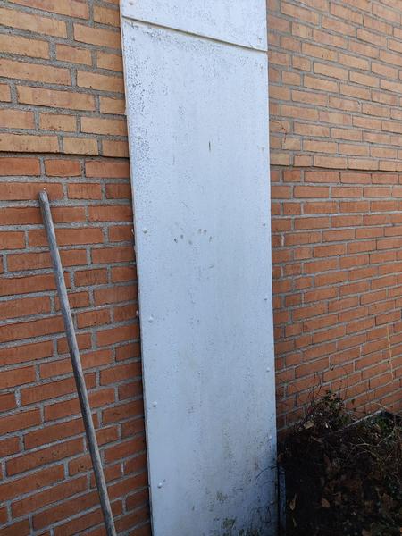 Maling af gavl på rækkehus