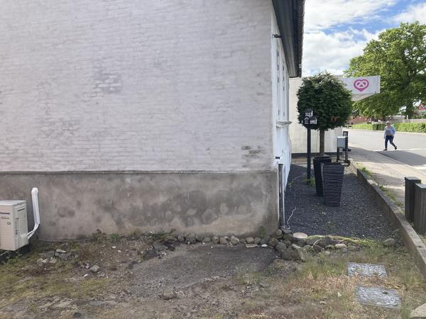 Lægning af kloakrør til regnvand