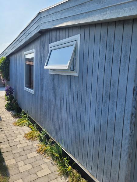 Beklædning af kolonihavehus med HardiePlank