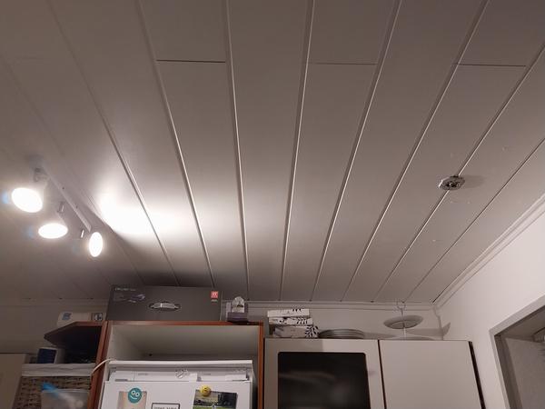 Opsætning af træloft