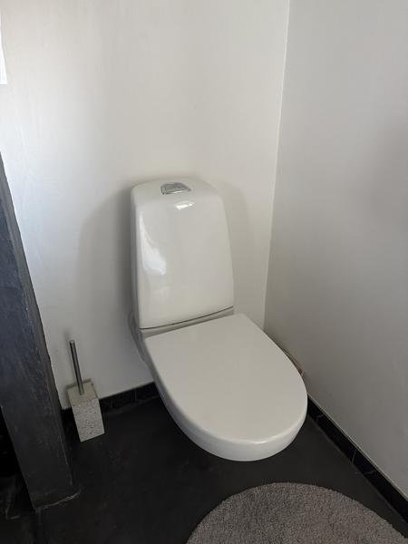 Udskiftning af væghængt toilet