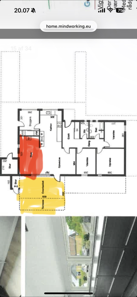 Opførsel af tilbygning