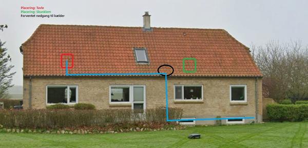 Installation af ladeboks