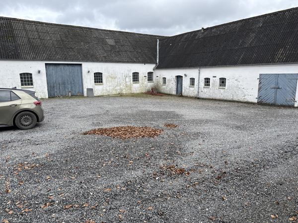 Nyanlagt gårdsplads