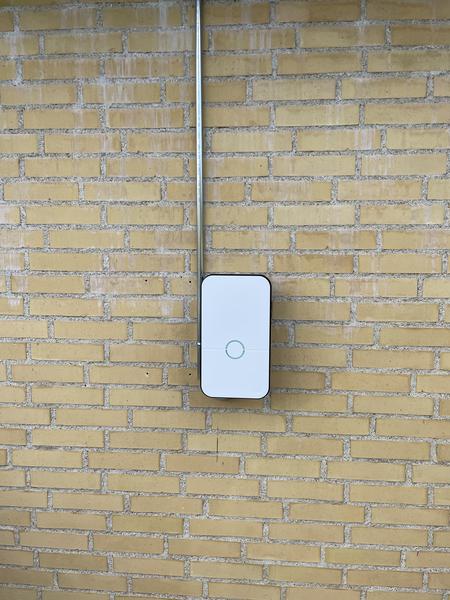 Nedtagning af ladeboks og lovliggørelse af kabel