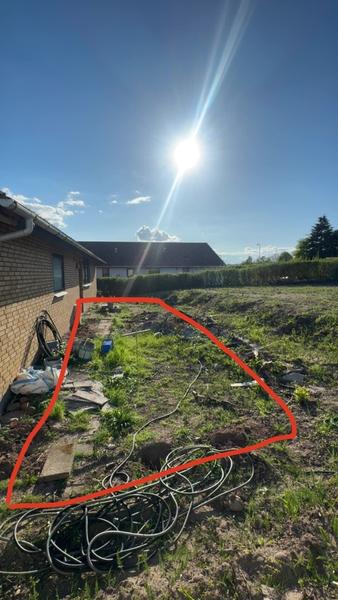 Lægning af indkørsel, sti og terrasse