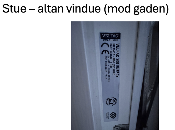 Udskiftning af blændeplader til termoruder