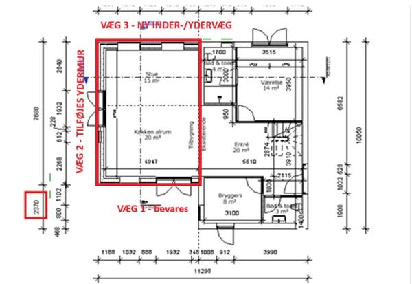 Renovering af tilbygning