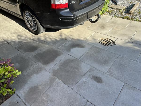 Etablering af 4 m linjedræn ved carport