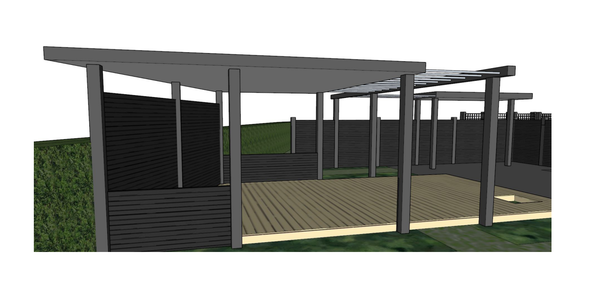 Etablere overdækket terrasse