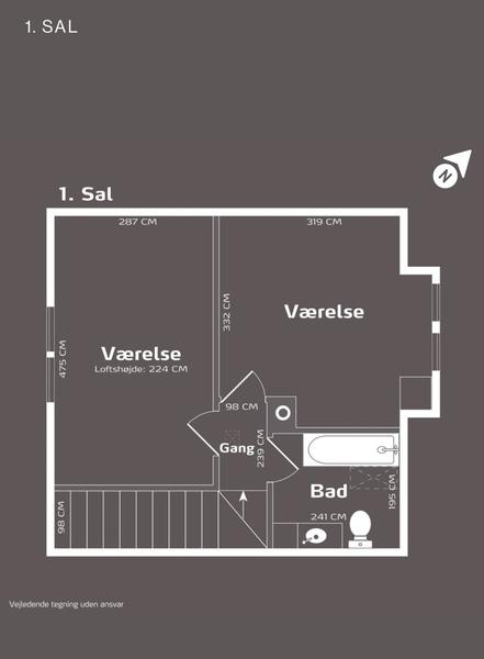 Spartel, filt og maling af vægge og lofter