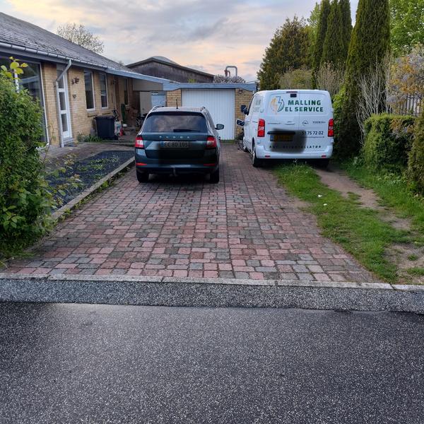 Kloak separering og renovering af indkørsel