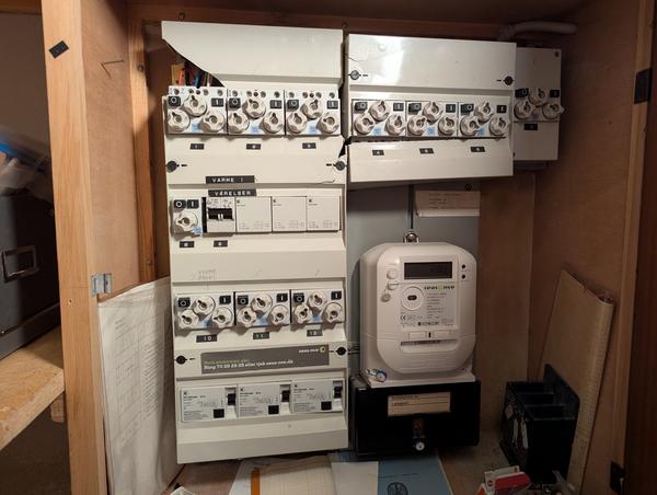 Opdatering af eltavle