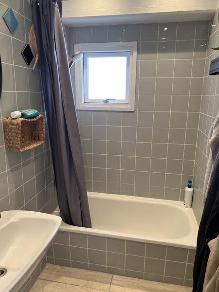 Microcement på badeværelse