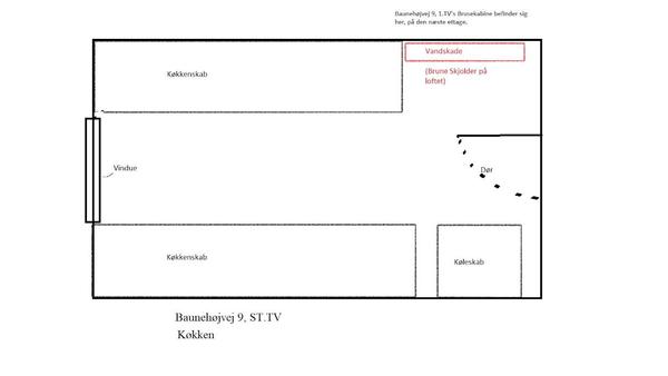 Inspektion af badeværelse og udbedring af fugt