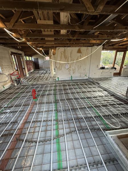 Installation af Dantherm ventilationsanlæg