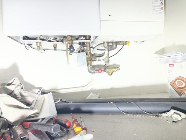 Installation af gasfyr