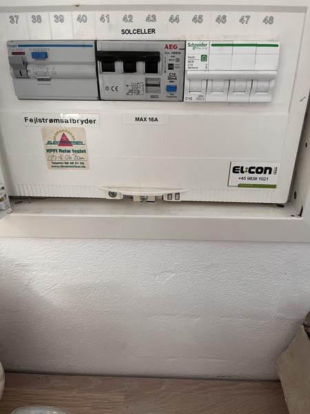 Installation af ladeboks