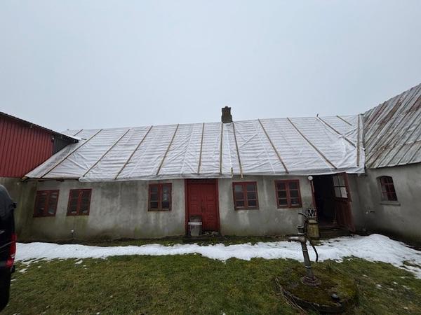 Plan- og facadetegninger til gårdrenovering