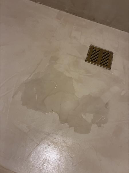 Opretning af microcement-gulv