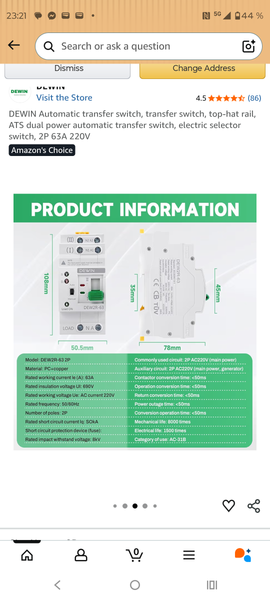 Installering af omskifter, el-panel og kabler
