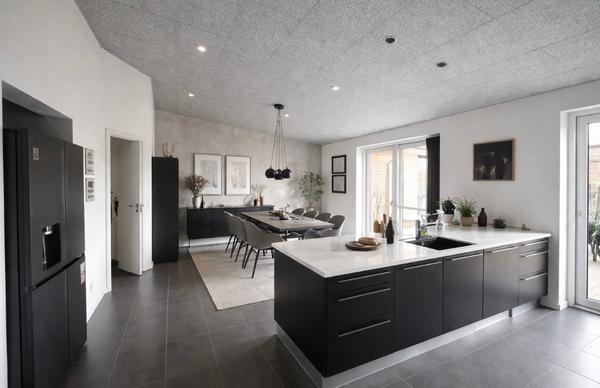 Opsætning af troldtekt loft