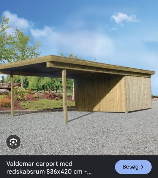 Etablering af carport