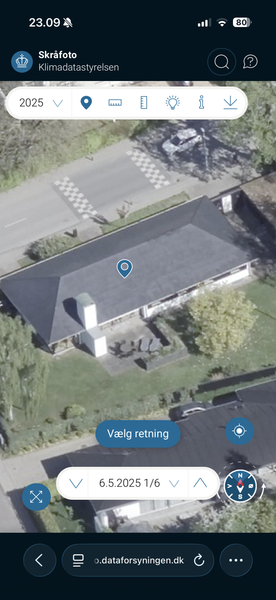 Nedtagning af asbest skiffer