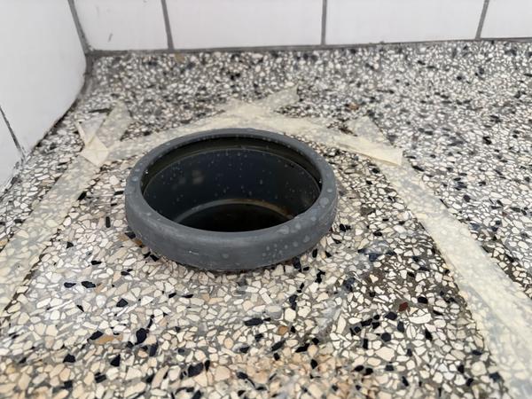 Montering af toilet