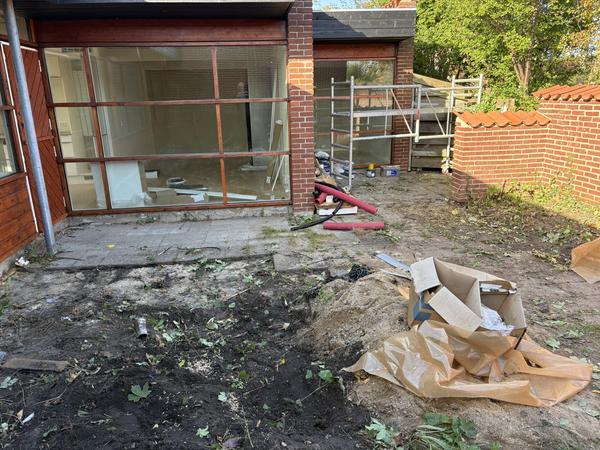 Træterrasse i hård træsort