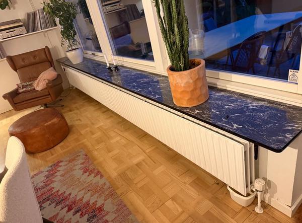 Udskiftning af radiator i stue