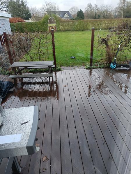 Lægning af fliseterrasse