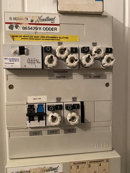 Udvidelse af tavle med 2 grupper