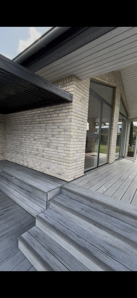 Inddragelse af overdækket terrasse
