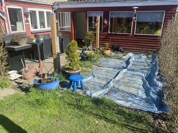 Anlæggelse af fliseterrasse