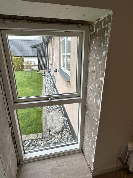 Genetablering af hjørne efter skimmelsvamp