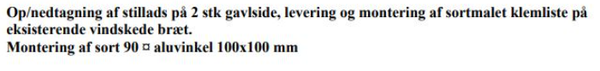 Udskiftning af tagsten m.m