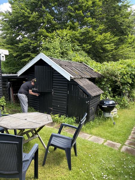 Udskiftning af tagpap på sommerhus