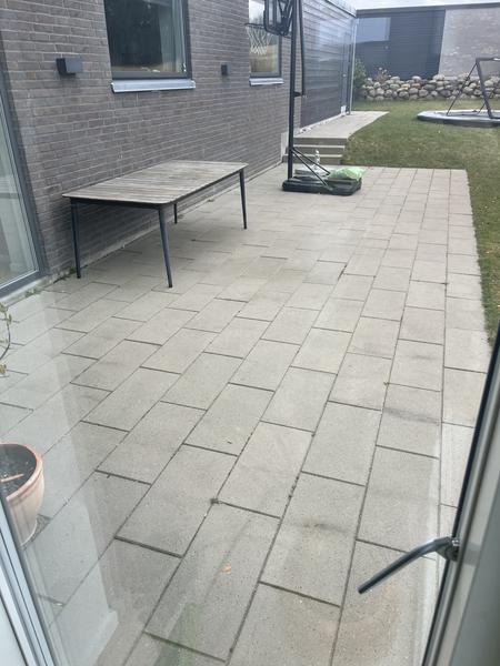 Etablering af træterrasse