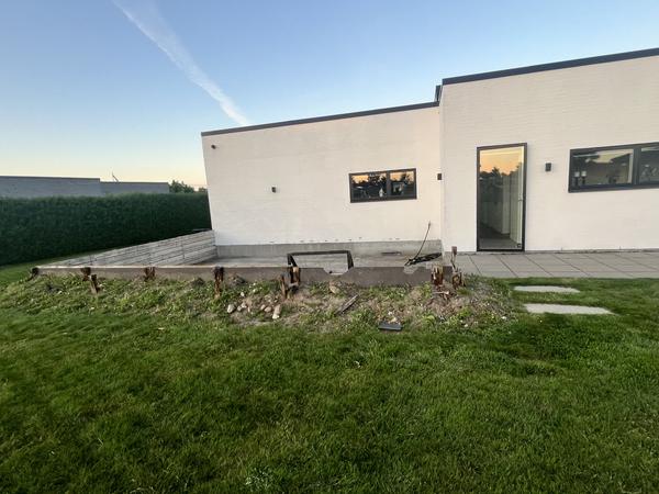 Ny Thermowood-terrasse