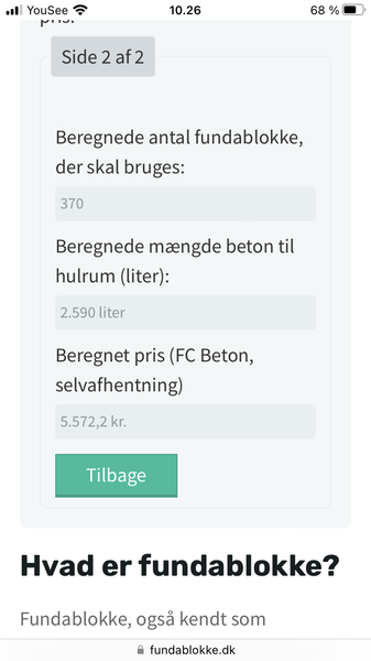 Opførelse af støttemure
