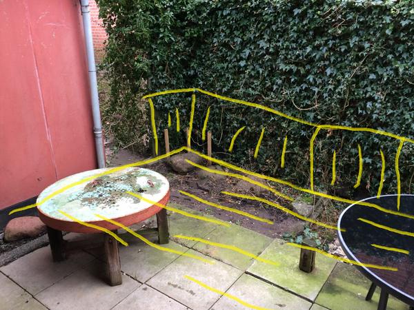 Tilbud på træ terrasse