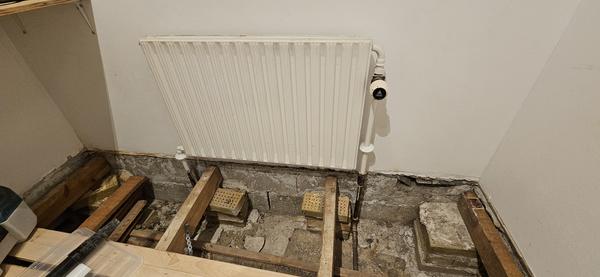 Flytning af radiator