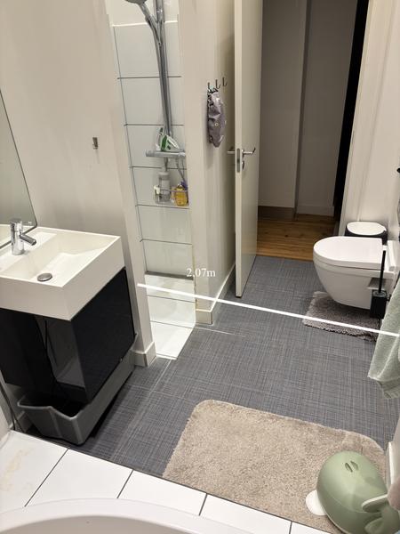 Lovliggørelse af afløb, vådrumssikring, fliser