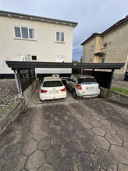 Genetablering af carport med trapez tag