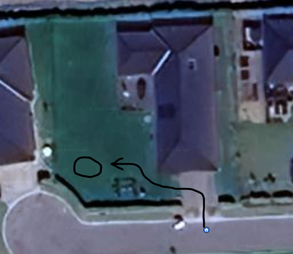 Nedgravning af trampolin