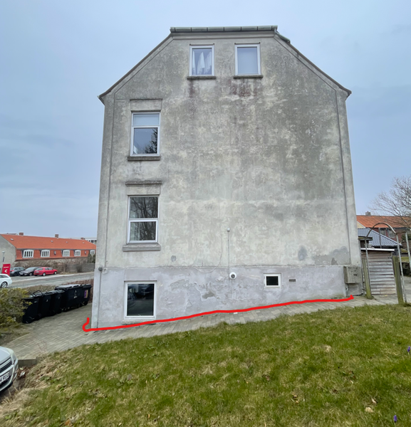 Omfangsdræn, isolering og faskine