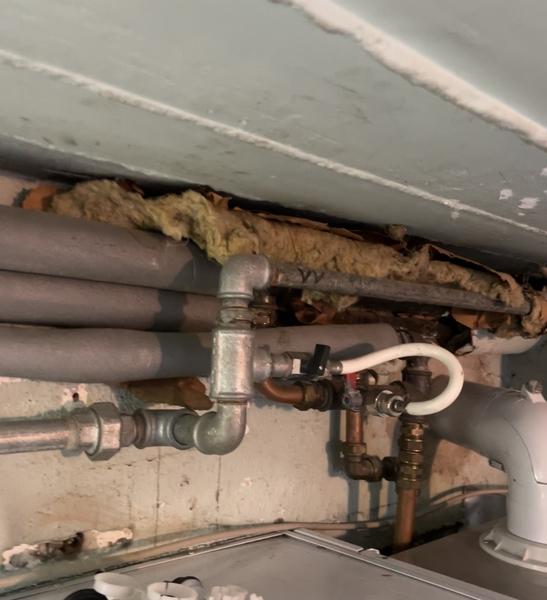 Udskiftning af rørisolering