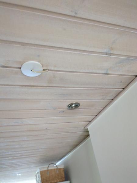 Udskiftning af 23 spots til LEDspot i træloft